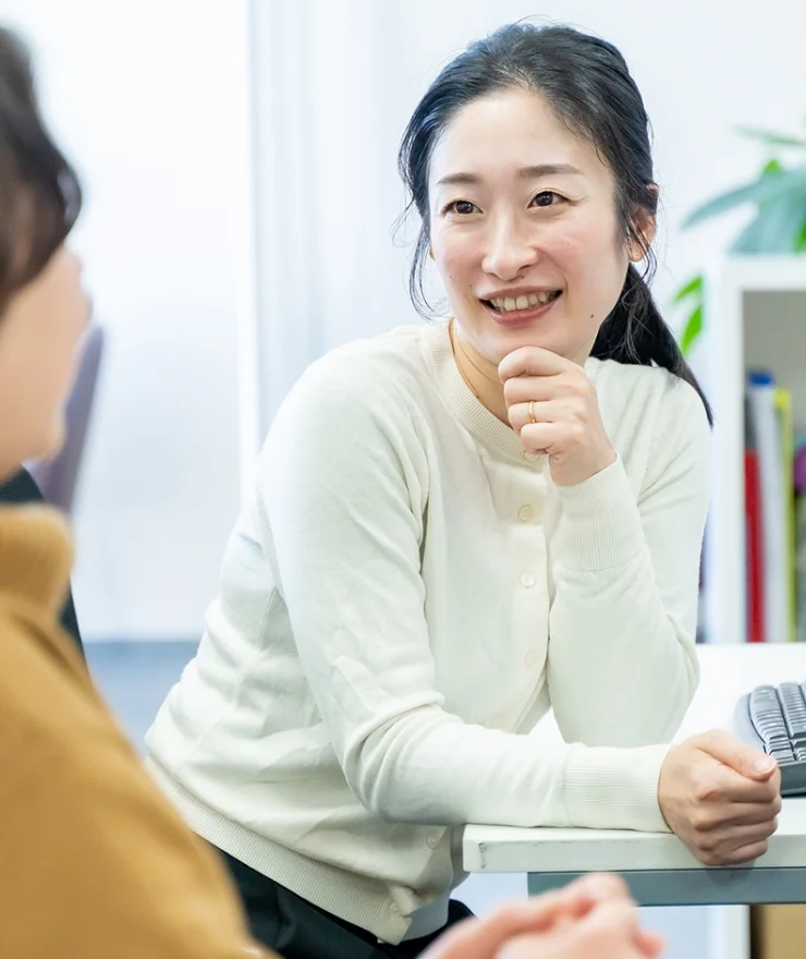 会話する人