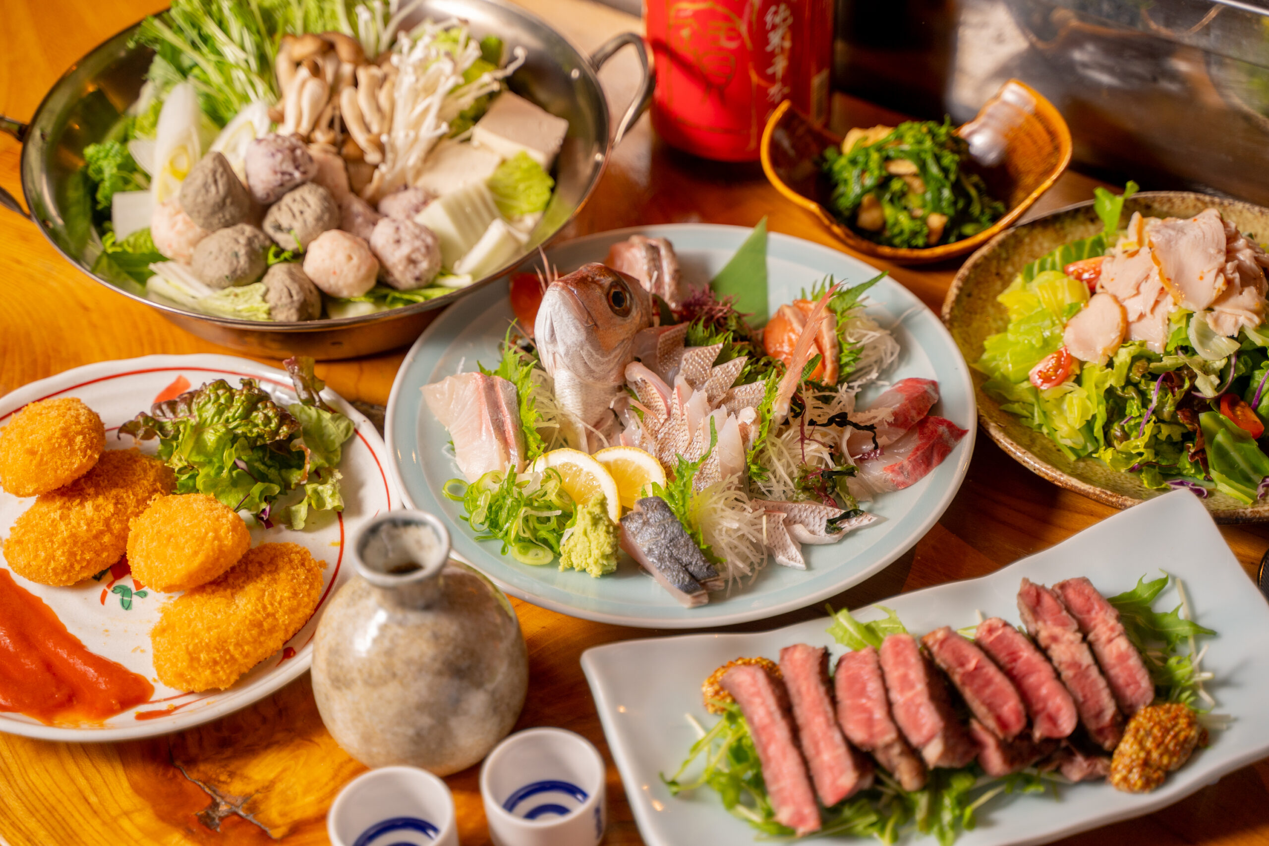 居酒屋　かめ福の特徴